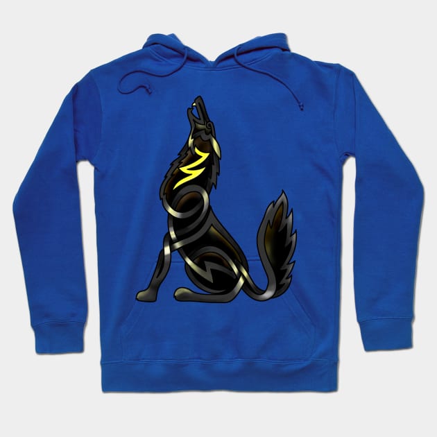 Blue Shadows Hoodie by KnotYourWorld4